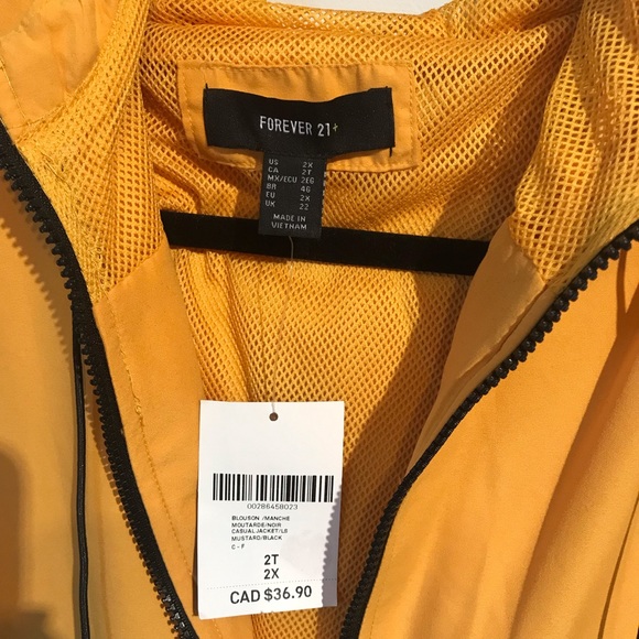 Yellow windbreaker! - Picture 4 of 4